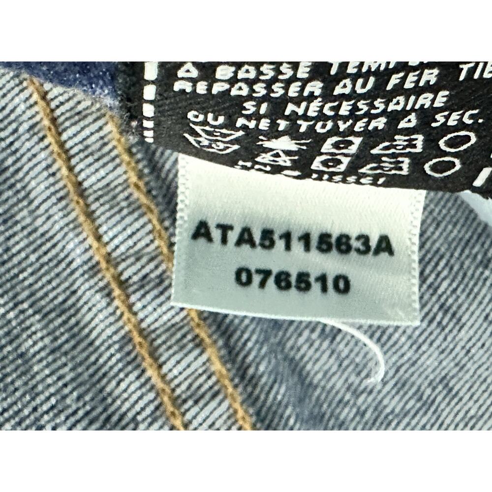 7 For All Mankind Jeans Women's 29x32 Slimmy Mid Rise Medium Wash Stretch USA - Picture 4 of 7